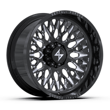 Load image into Gallery viewer, SF622148376BM - Sentali Forged SF6BM 22X14 8X170 ET -76MM Gloss Black Milled - Sentali Forged Wheels Canada