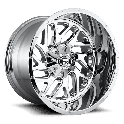 D60926201847 - Fuel Off-Road D609 Triton 26X12 8X180 ET -44mm Chrome Plated - Fuel Off-Road Wheels Canada