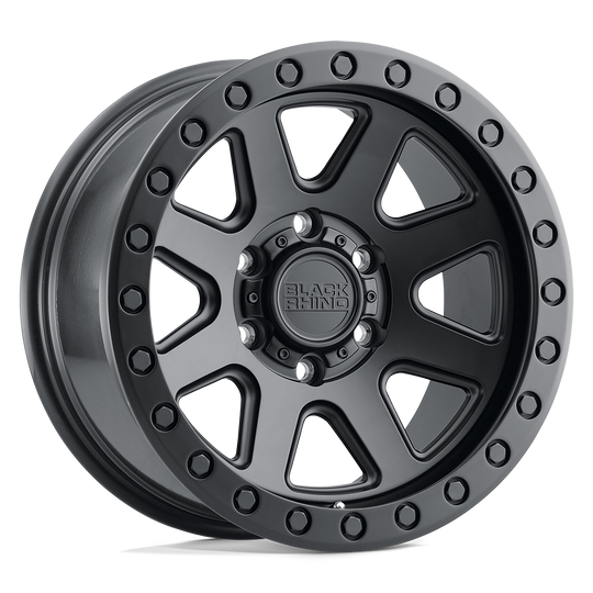 1785BKR006135M87 - Black Rhino Baker 17X8.5 6X135  0mm Matte Black - Black Rhino Wheels Canada