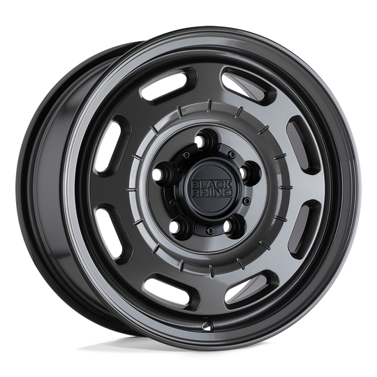 1680BDR455160G65 - Black Rhino Bandolier 16X8 5X160  45mm Gloss Gunmetal - Black Rhino Wheels Canada