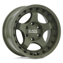 Charger l'image dans la galerie, 1785BTM-05127N71 - Black Rhino Bantam 17X8.5 5X127 -10 mm Olive Drab Green - Black Rhino Wheels Canada