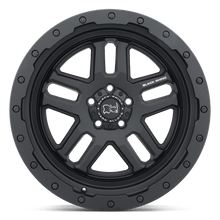Charger l'image dans la galerie, 1780BTW305114M76 - Black Rhino Barstow 17X8 5X114.3  30mm Textured Matte Black - Black Rhino Wheels Canada
