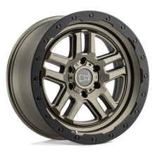 Load image into Gallery viewer, 1880BTW305120Z76 - Black Rhino Barstow 18X8 5X120  30mm Matte Bronze W/ Matte Black Ring - Black Rhino Wheels Canada