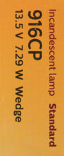 Load image into Gallery viewer, 916CP Philips Standard Miniature 916 - Standard - Multiple Commercial 10-Pack Philips Bulbs