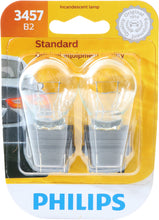 Load image into Gallery viewer, 3457B2 Philips Standard Miniature 3457 - Standard - Twin Blister Pack Philips Bulbs
