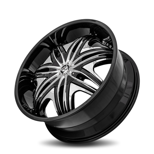 MOR-229BLNK4078LB - Diablo Morpheus 22X9.5 Blank 40mm Gloss Black - Diablo Wheels Canada