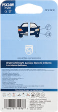 Load image into Gallery viewer, PSX24WCVB1 Philips CrystalVision Fog Bulb PSX24W - CrystalVision Ultra - Single Blister Pack Philips Bulbs