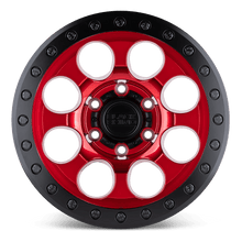 Charger l'image dans la galerie, 1785RIT006140R12 - Black Rhino Riot 17X8.5 6X139.7  0mm Candy Red W/ Black Ring &amp; Bolts - Black Rhino Wheels Canada