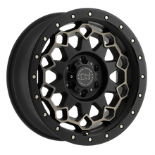 Load image into Gallery viewer, 1890DMN126135M87 - Black Rhino Diamante 18X9 6X135  12mm Matte Black W/ Machined Face &amp; Dark Matte Tint - Black Rhino Wheels Canada