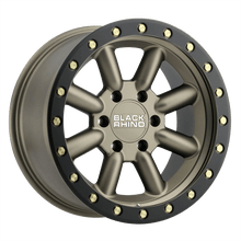 Charger l'image dans la galerie, 1890HCH-25127Z71 - Black Rhino Hachi 18X9 5X127 -12 mm Bronze - Black Rhino Wheels Canada