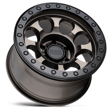 Load image into Gallery viewer, 1785RIT006140Z12 - Black Rhino Riot 17X8.5 6X139.7  0mm Matte Bronze W/ Black Ring &amp; Bolts - Black Rhino Wheels Canada