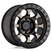 Load image into Gallery viewer, 1785RIT006135Z87 - Black Rhino Riot 17X8.5 6X135  0mm Matte Bronze W/ Black Ring &amp; Bolts - Black Rhino Wheels Canada