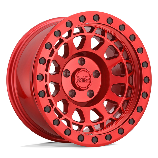 1790PRM005127R71 - Black Rhino Primm 17X9 5X127  0mm Candy Red W/ Black Bolts - Black Rhino Wheels Canada