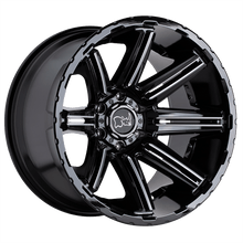 Load image into Gallery viewer, 2012RPG-45127R71 - Black Rhino Rampage 20X12 5X127 -44 mm Gloss Black - Black Rhino Wheels Canada