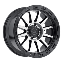 Load image into Gallery viewer, 2010REV-26140F12 - Black Rhino Revolution 20X10 6X139.7 -12 mm Matte Black W/ Matte Machine Lip Edge - Black Rhino Wheels Canada