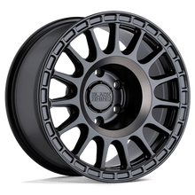 Charger l'image dans la galerie, 1880SND105114M76 - Black Rhino Sandstorm 18X8 5X114.3  10mm Semi Gloss Black W/ Machined Dark Tint Ring - Black Rhino Wheels Canada