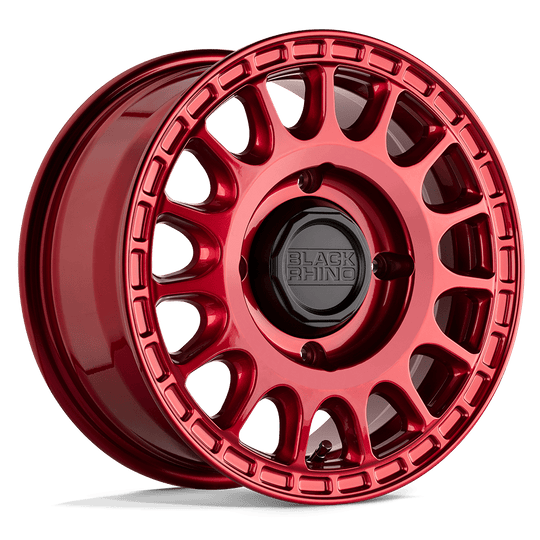 1570SND514156R32A - Black Rhino Sandstorm Utv 15X7 4X156  51mm Candy Red - Black Rhino Wheels Canada