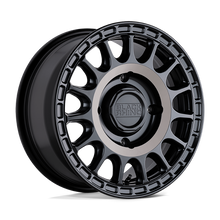 Charger l'image dans la galerie, 1570SND364136M06A - Black Rhino Sandstorm Utv 15X7 4X137  36mm Semi Gloss Black W/ Machined Tint - Black Rhino Wheels Canada