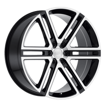 Load image into Gallery viewer, 2095TBV306120B67 - Black Rhino Timbvati 20X9.5 6X120  30mm Gloss Black W/ Mirror Cut Face - Black Rhino Wheels Canada