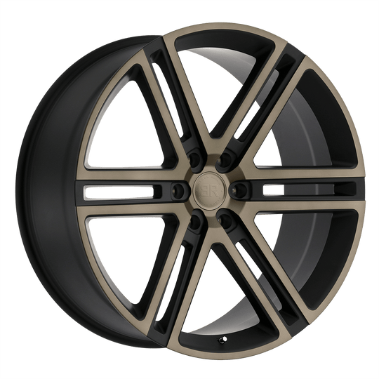 2095TBV306135M87 - Black Rhino Timbvati 20X9.5 6X135  30mm Matte Black W/ Machined Face & Dark Matte Tint - Black Rhino Wheels Canada