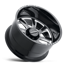 Load image into Gallery viewer, 2414BLR-68165B22R - Black Rhino Blaster 24X14 8X165.1 -76 mm Gloss Black W/ Milled Spokes - Directional - Black Rhino Wheels Canada