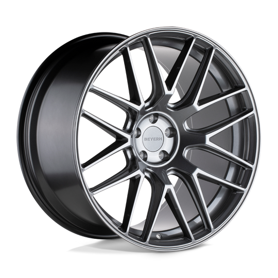 2010ATB395112G66 - Beyern Autobahn 20X10 5X112  39mm Gloss Gunmetal - Beyern Wheels Canada
