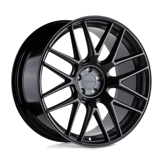 1780ATB355120M74 - Beyern Autobahn 17X8 5X120  35mm Matte Black - Beyern Wheels Canada