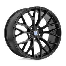 Load image into Gallery viewer, 1780BYL155120B72 - Beyern Antler 17X8 5X120  15mm Double Black - Matte Black W/ Gloss Black Face - Beyern Wheels Canada