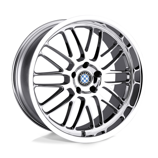 1985BYM305120C72 - Beyern Mesh 19X8.5 5X120  30mm Chrome - Beyern Wheels Canada