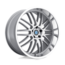 Load image into Gallery viewer, 2010BYM405120S72 - Beyern Mesh 20X10 5X120  40mm Silver W/ Mirror Cut Lip - Beyern Wheels Canada