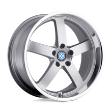 Load image into Gallery viewer, 1985BYR155120S72 - Beyern Rapp 19X8.5 5X120  15mm Silver W/ Mirror Cut Lip - Beyern Wheels Canada
