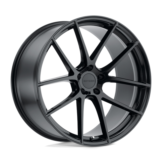 1885BFT355120B72 - Beyern Ritz 18X8.5 5X120  35mm Gloss Black - Beyern Wheels Canada