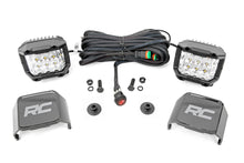 Load image into Gallery viewer, 71050 LED Light - Ditch Mount - 2" Chrome Pair - Wide - Ford Bronco (21-23) Rough Country Canada