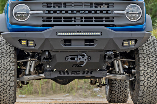 51065 Hidden Winch Mount - All Models - Ford Bronco 4WD (2021-2023) Rough Country Canada
