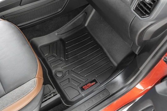 M-51323 Floor Mats - FR & RR - Ford Bronco Sport 4WD (2021-2023) Rough Country Canada