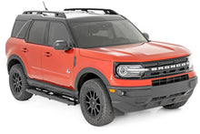 Charger l'image dans la galerie, 21006 Oval Nerf Steps - Black - Ford Bronco Sport 4WD (2021-2023) Rough Country Canada