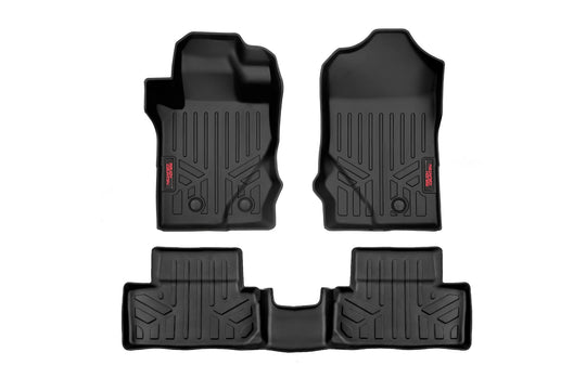 M-51632 Floor Mats - Front & Rear - Ford Bronco (2 Door) 4WD (2021-2023) Rough Country Canada