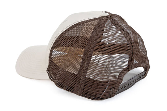84129 Rough Country Hat - Brown Mesh - Rough Country Patch - Khaki -MC6901 Rough Country Canada