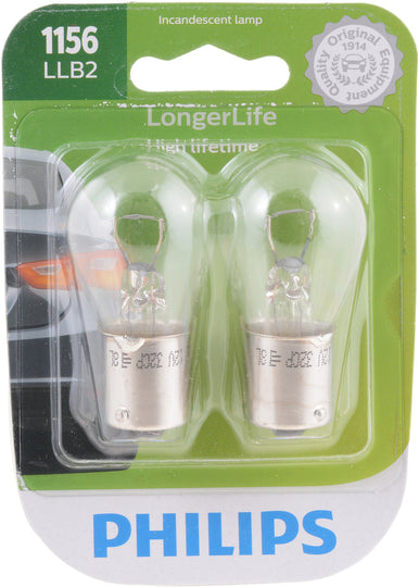 1156LLB2 Philips LongerLife Miniature 1156LL - LongerLife - Twin Blister Pack Philips Bulbs