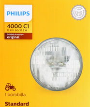 Load image into Gallery viewer, 4000C1 Philips Standard Sealed Beam 4000 - Incandescent Sealed Beam - Single Commercial Pack Philips Bulbs