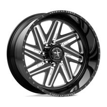 Load image into Gallery viewer, AFTYK08RE111-5-21 - American Force Powersports AFW Carver 24X7 4X156 0mm Gloss Black Mill-Mach - American Force Powersports Wheels Canada