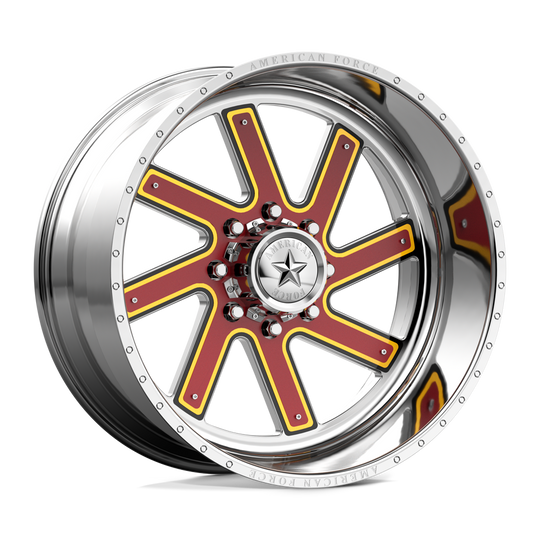 AFTP246D22-1-21 - American Force AFW Thor 24X14 8X165.1 -73mm Polished - American Force Wheels Canada