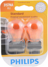 Load image into Gallery viewer, 3157NAB2 Philips Standard Miniature 3157NA - Standard - Twin Blister Pack Philips Bulbs
