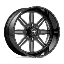 Charger l'image dans la galerie, AFTDG43F25-5-21 - American Force AFW Legend 20X10 8X170 -25mm Gloss Black Mill-Mach - American Force Wheels Canada