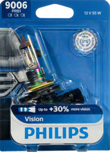 Load image into Gallery viewer, 9006PRB1 Philips Vision Headlight 9006 - Vision - Single Blister Pack Philips Bulbs