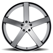 Load image into Gallery viewer, CLV-520851535BM-I - Cavallo CLV-5 20X8.5 5X112 35mm Gloss Black &amp; Machined - Cavallo Wheels Canada