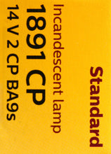 Load image into Gallery viewer, 1891CP Philips Standard Miniature 1891 - Standard - Multiple Commercial 10-Pack Philips Bulbs