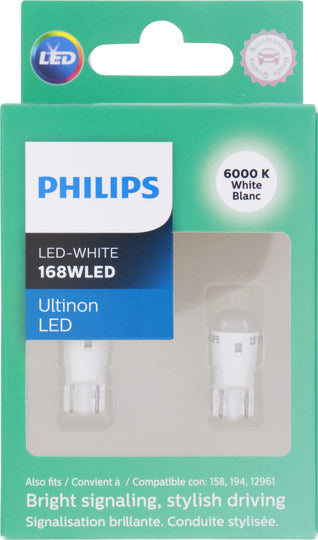 168WLED Philips Ultinon LED 168WLED - Ultinon LED - White Philips Bulbs