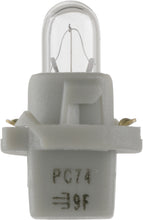 Load image into Gallery viewer, PC74B2 Philips Standard Minature 13929 - Standard - Twin Blister Pack Philips Bulbs
