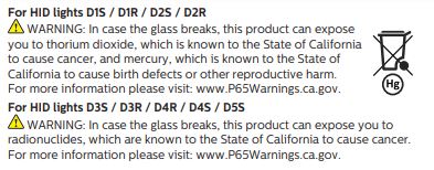 D1SC1 Philips Xenon HID lamp D1S - Standard - Single Commercial Pack Philips Bulbs